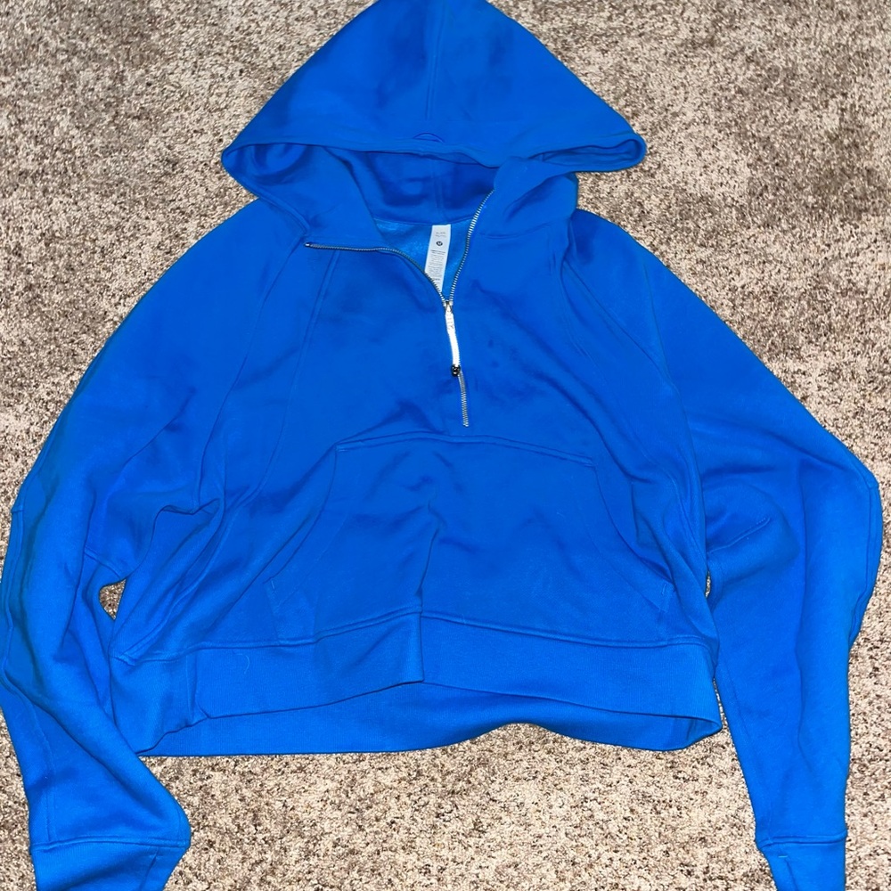 lululemon half zip scuba